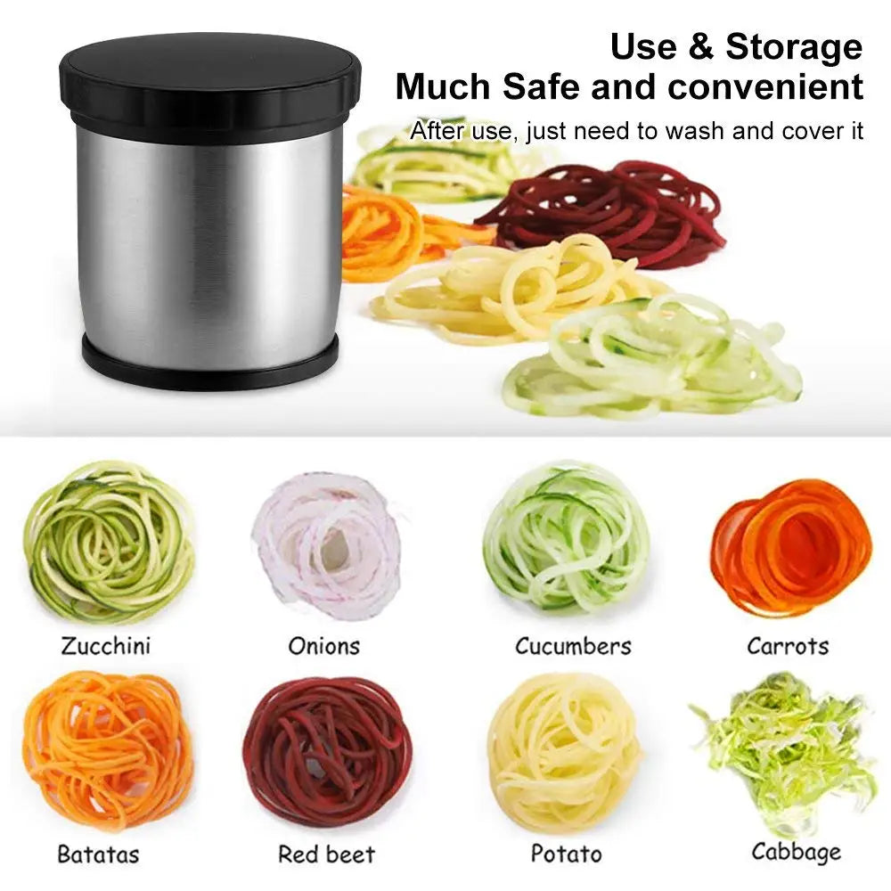 Manual Spiralizer Vegetable Slicer